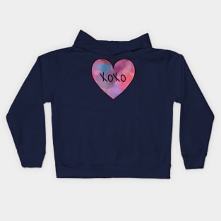 Xoxo Hugs & Kisses Kids Hoodie